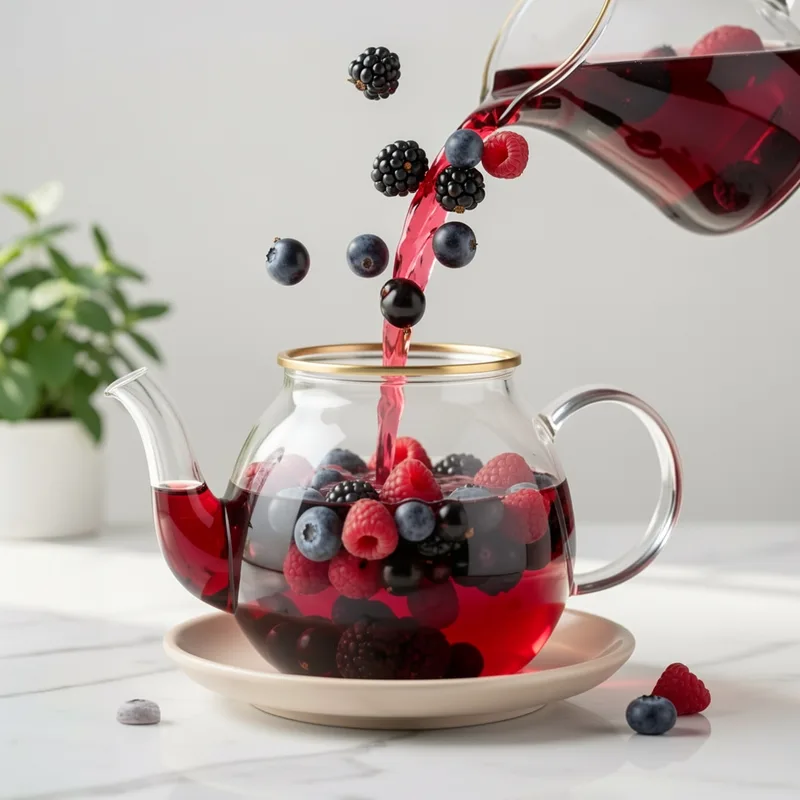 Les bienfaits prouvés du thé aux fruits rouges